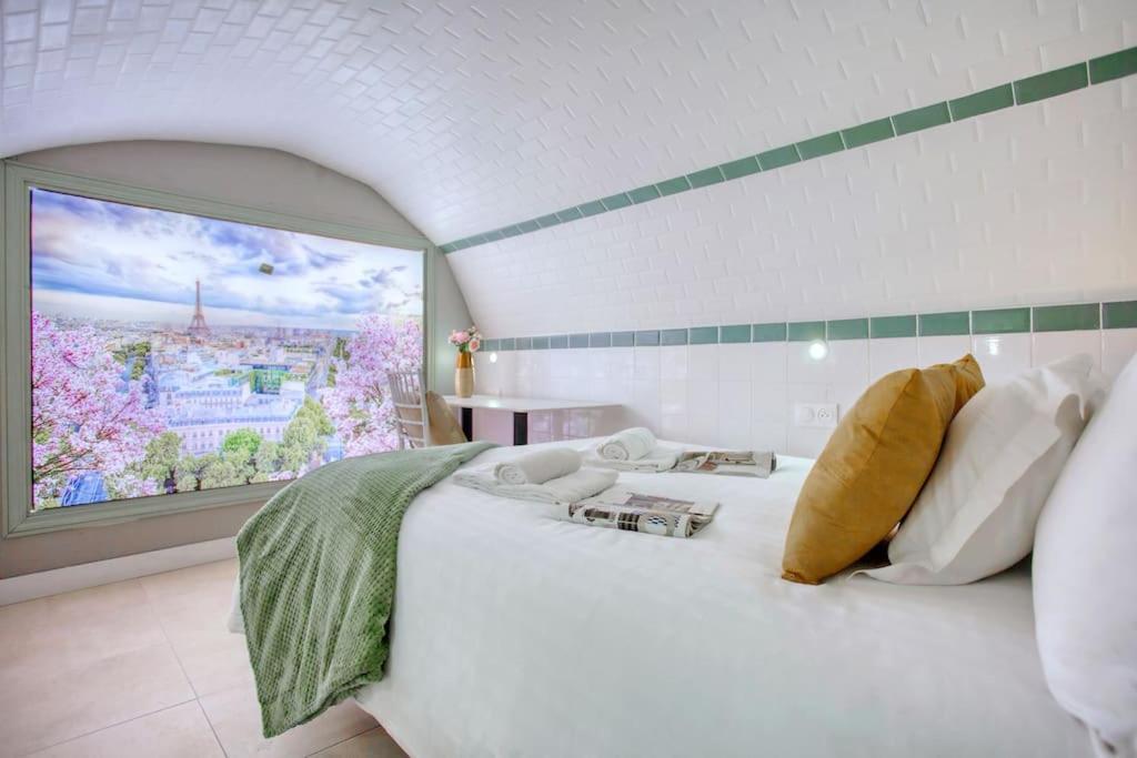 Le Nid Parisien Triplex Cosy Et Chaleureux Apartment ภายนอก รูปภาพ