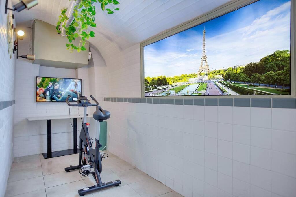 Le Nid Parisien Triplex Cosy Et Chaleureux Apartment ภายนอก รูปภาพ